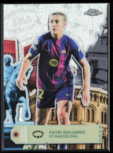 2025-26 Topps Chrome Womens UEFA UCL #FD-2 Patri Guijarro