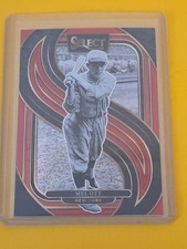 Mel Ott 2025 Select #143 Premier Level Red Prizm #124/149 Short Print NY Giants