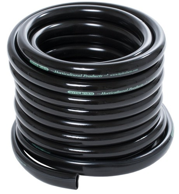 #ad Hydrofarm HGTB50GF 1 2 Inch Black 25 Foot Roll 30 PSI Operating Pressure at $26.75
