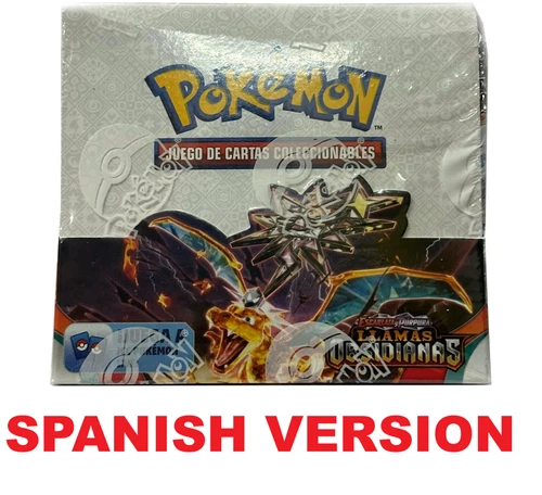 Pokemon TCG SPANISH Scarlet And Violet  Obsidian Flames 36 Packs