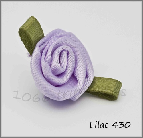 Small Satin or Lurex Ribbon Roses - Picture 36 of 53
