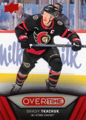 2024-25 Upper Deck OVERTIME BASE RED U Pick FREE Combined Shipping - Foto 62 di 99