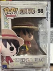 One Piece Monkey D. Luffy Glossy Hair 98 Funko Pop With Barcode And Foot-stamp