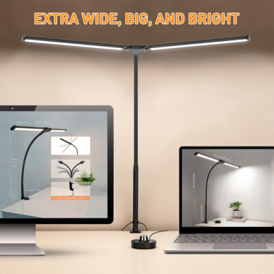 Schreibtischlampe LED Tischlampe Computer Leselampe Büroleuchte Dimmbar 50 Modi