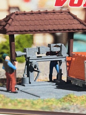 MANUAL BEAM SCALE - CATTLE / TRUCK OUTDOOR SCALE - HO Scale KIT - VOLLMER - NEW