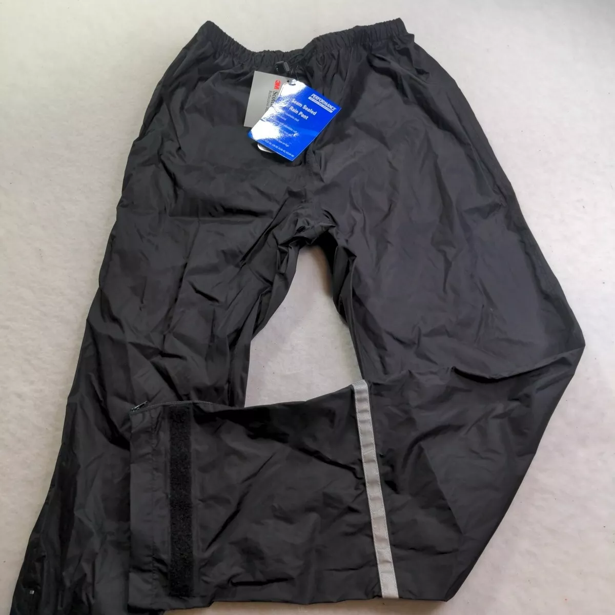 Performance Bike Seam Sealed Rain Cycling Pants Adult Size Large Style 2756  Q1