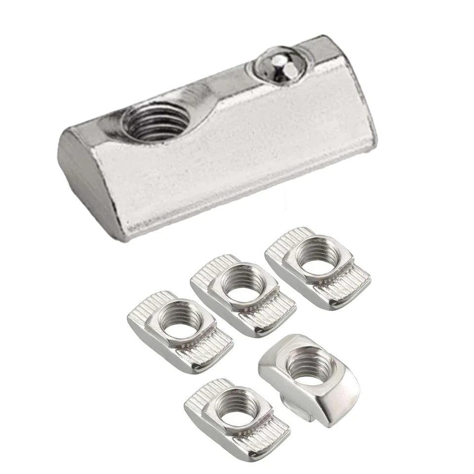 Hammermutter Nutenstein Nut 6 8 10, M3 M4 M5 M6 M8 T-Nut Alu Profil - Bild 2 von 4
