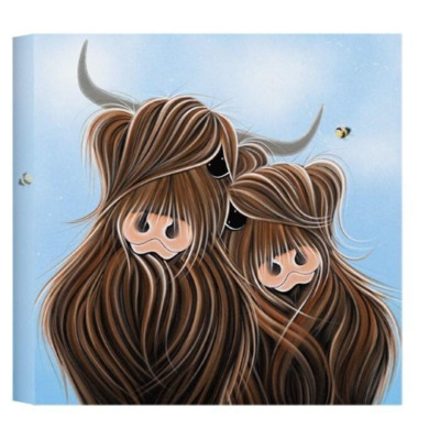 Jennifer Hogwood 'Bee Mine' (Highland Cow) Limited Edition