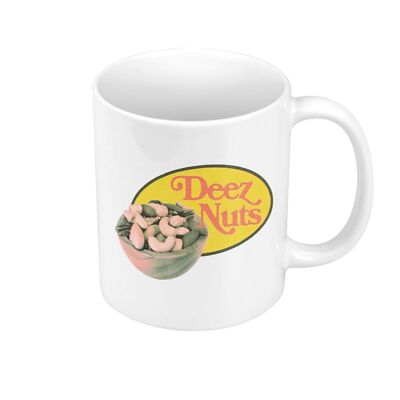 Tasse Keramik Mug Deez Nuts Zoomer Retro Montage Kunst Witz Surrealismus