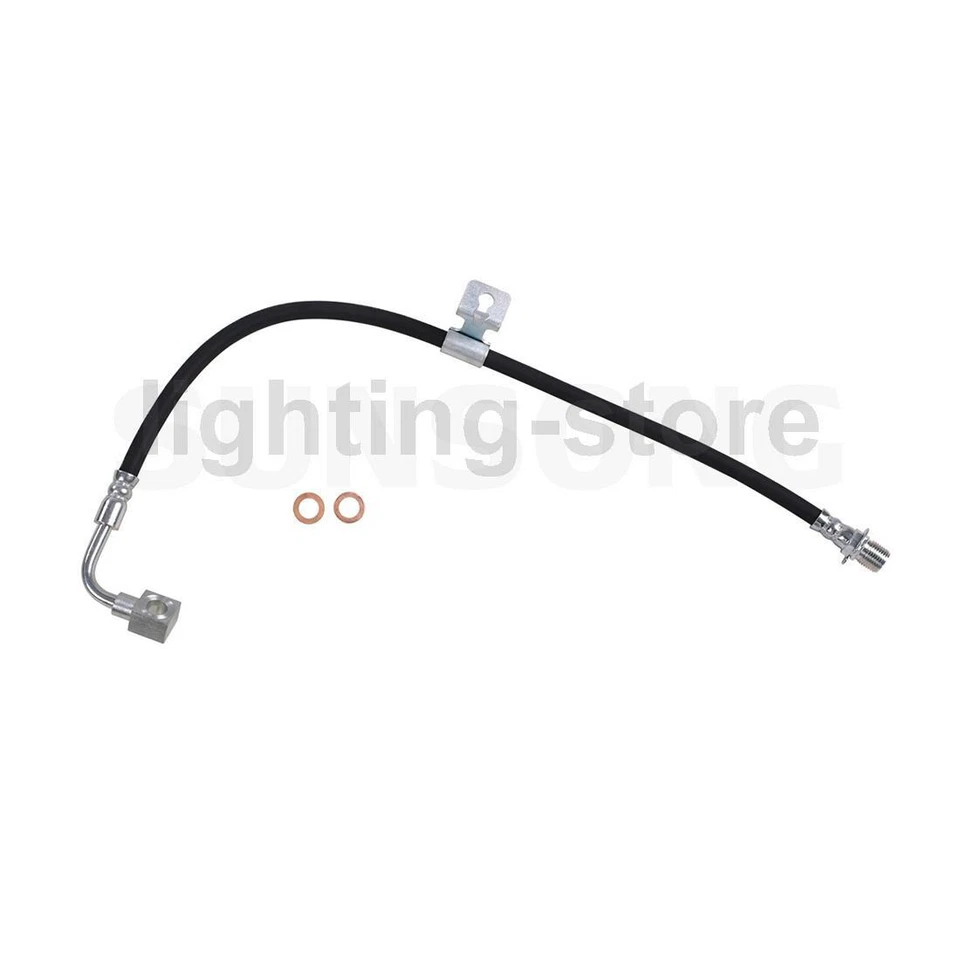 Гидравлический шланг переднего тормоза 2X тормозной шланг подходит для Chevy 1973-1978 - Изображение 2 из 4