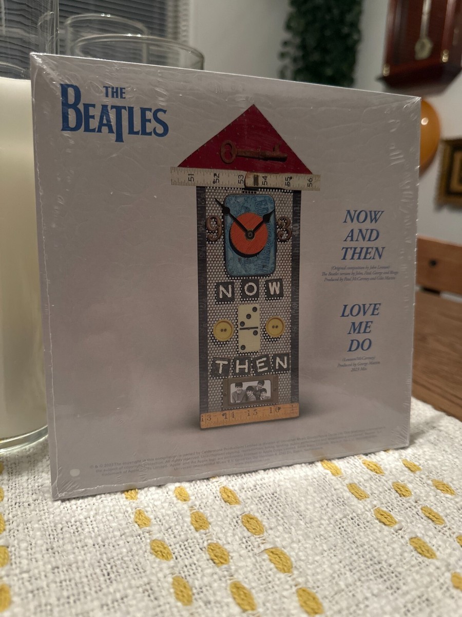 The Beatles “Now And Then” Clear 7” Vinyl - SOLD OUT, Sealed & In
