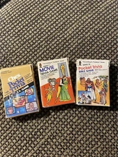 Pocket Trivia card games lot 3 1983 Hoyles and Chex