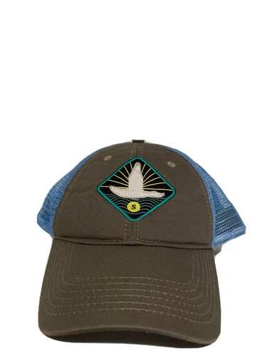 Signature Hat in Light Blue with Navy Duck by Southern Marsh main image 1