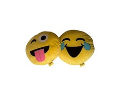 Two Emoji Pillows