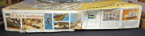 1974 Revell Model Kit USS United States Old Ironsides Tall Ship 1:96 H-398 - Imagen 4 de 6