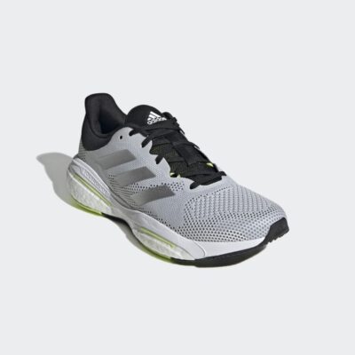 Adidas Solar Glide 5 White/Silver Metallic/Pulse Lime 6
