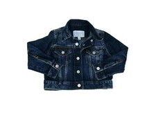 Gymboree Go Outside Toddler GIrl Boy Unisex Blue Jean Denim Jacket Size XXS 3 3T