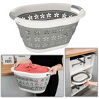 Large Laundry Basket Laundry Cloth Hamper Foldable Collapsible Washing Storage 