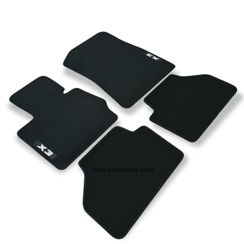 For BMW X3 F25 MX3 Car Floor Mats Velour Waterproof Black Carpet Auto Liners New - Bild 2 von 7