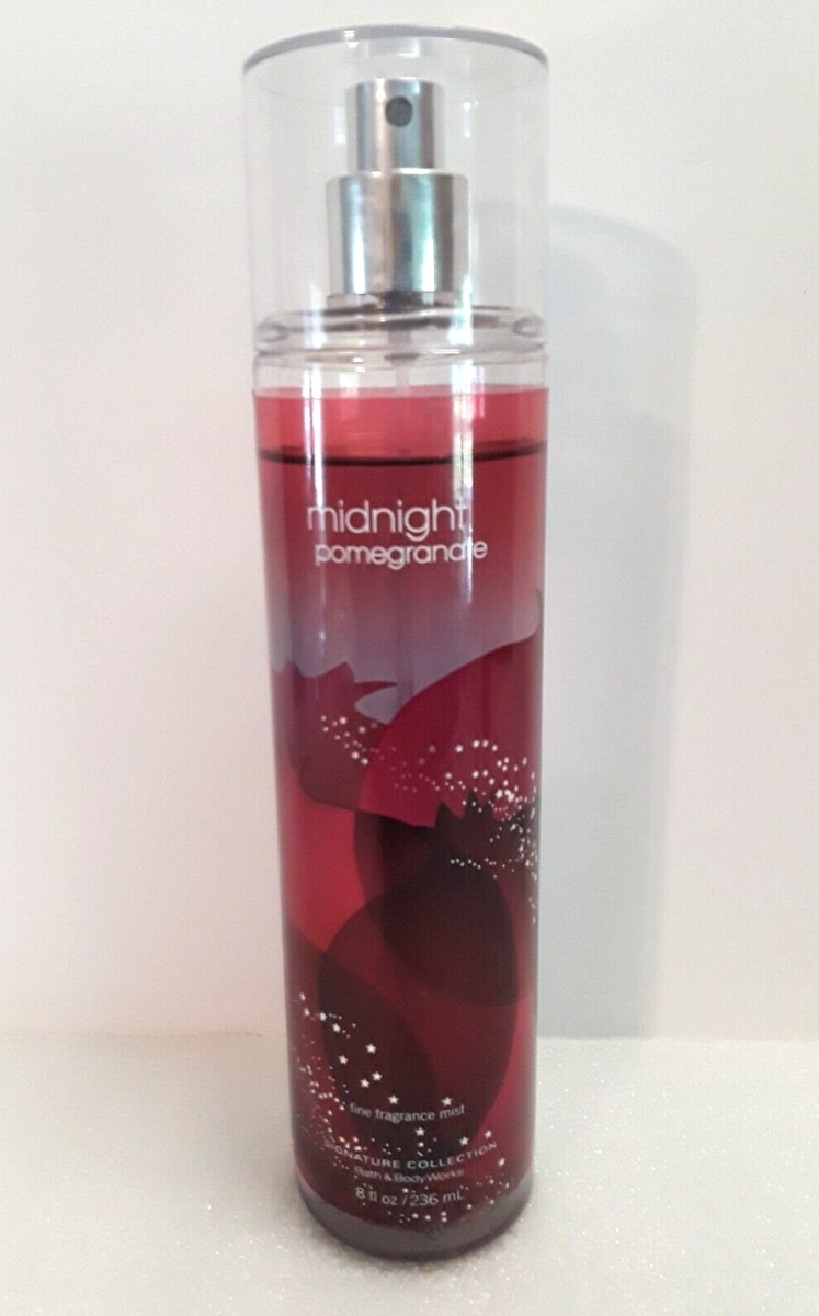 Bath Body Works Midnight Pomegranate Fragrance Mist 8oz HTF READ