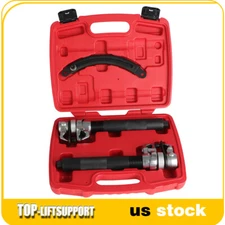 Heavy Duty 3pcs Coil Spring Compressor Strut Remover Installer Suspension Tool