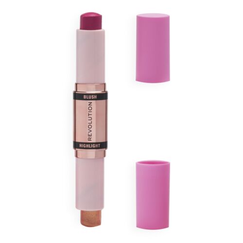 Revolution Blush & Highlight Stick- Shine - Picture 2 of 7
