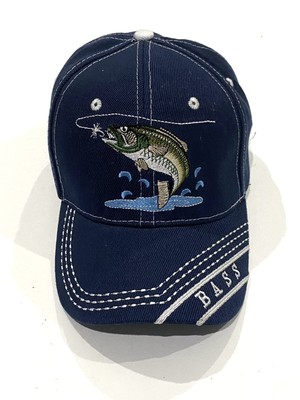 Cool Fishing Hat - Bass Baseball Cap 