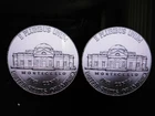 2009-P&D- JEFFERSON NICKEL FROM  BU BANK ROLLS-(2 COINS)---IN HAND---SHIP NOW