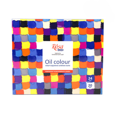 Ölfarben - ROSA Studio - 24 Farben 20 ml (131009)