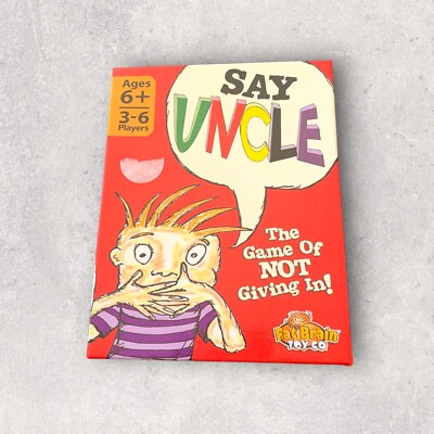 Fat Brain Toy Co - Say Uncle Complete VERY GOOD!