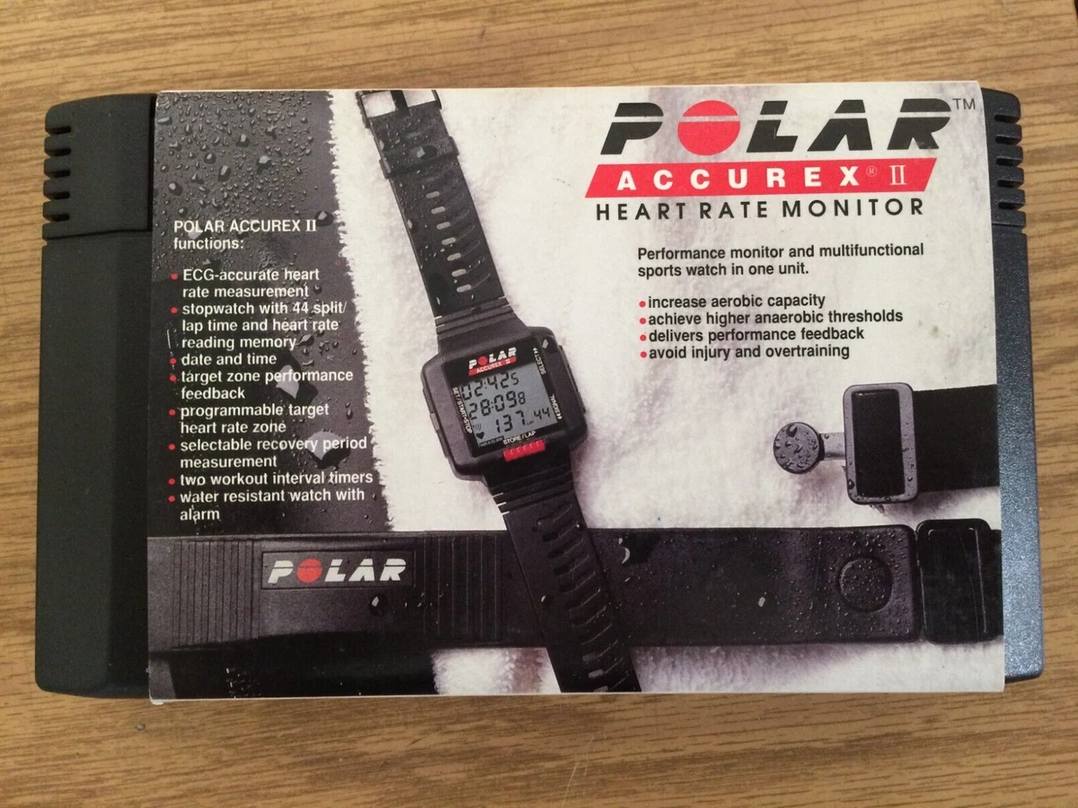 Polar RS400 HR Monitor Watch w/ HR band, pre-owned Polar Wristwatches for sale - eBay main image 2