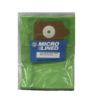 Nacecare Numatic Henry Hetty Basil James Micro Lined Vacuum Cleaner Bags by DVC