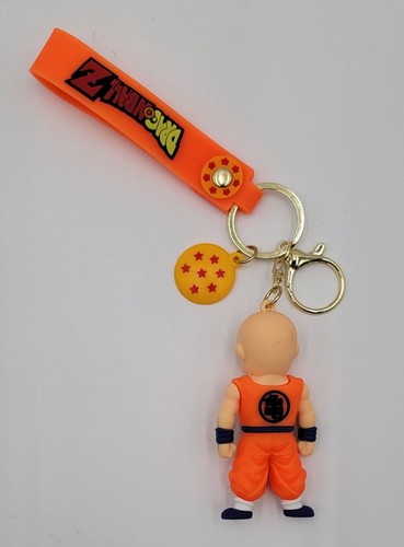 Dragon Ball Z Character - Kuririn 3D - silicone 3" Keychain - Llavero - Picture 2 of 4