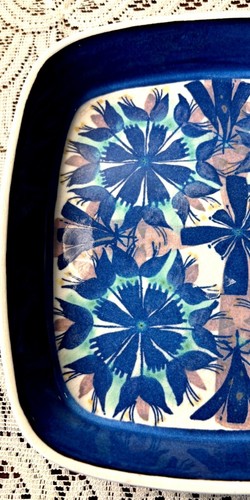 Vintage, Royal Copenhagen, Marianne Johanssen, "Tenera" 142-2883, Blue, Lilac, - Picture 6 of 11