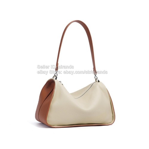 Elegante Bolso de Hombro de Cuero Blanco Grande para Mujer Trabajo Viaje Asa Superior Cartera - Imagen 15 de 23