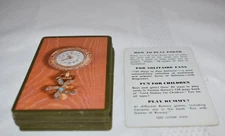 Congress 606 Playing Cards Jeweled Watch Back U. S. Playing Card Co. USA U2603