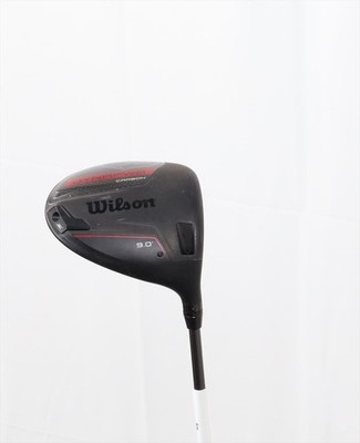 Wilson Dynapower Carbon 9° Driver Stiff Flex Even Flow Riptide 50 13086835 Good