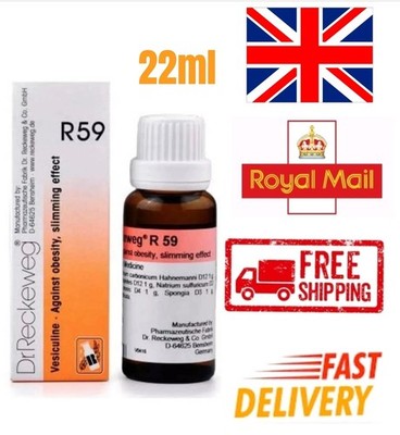   Dr. Reckeweg R59 Tropfen Übergewicht und Abnehmen Tropfen 22 ml