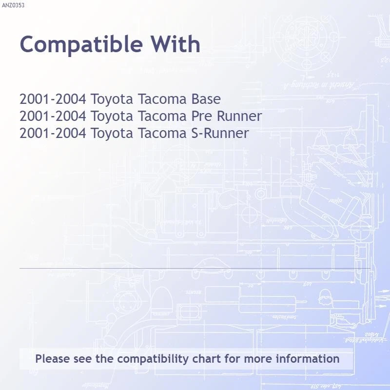 Juego de faros de cristal de lente transparente negro para Toyota Tacoma 2001-2004 Foto 2 de 2