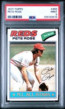 1977 Topps Pete Rose #450 PSA 9
