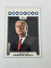 2008 Topps - Campaign 2008 Joseph Biden #JB