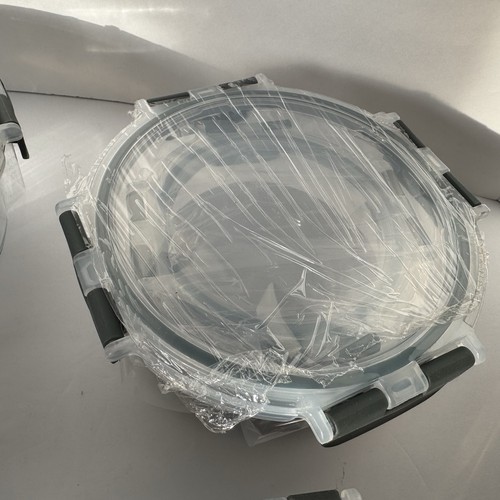 Komuee Glass Food Storage Containers, Only 11 Containers, 23 Pcs, One Broken - Picture 4 of 17