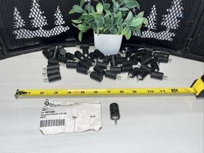 50 QTY! BULK LOT-  Satys Threaded Universal Rubber Bumpers 1-3/8  L x 5/8  W NEW