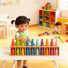 Fun Bottle Guessing Game Toy Children's Color Memory Reusable Toys New Z0D2