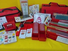 Two SIZZIX Die Cutting/Embossing Machines Side Kick & HUGE LOT Tons Of Extras 