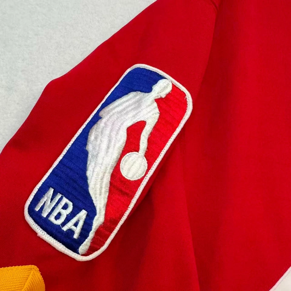 Mitchell & Ness Atlanta Hawks Hardwood Classics Jersey 1986-87 Size 60 Red - Image 2 of 4