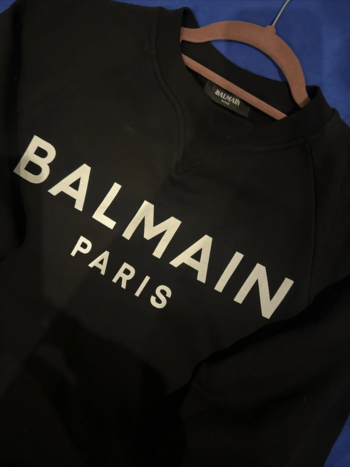 balmain hoodie mens - product detail image 2