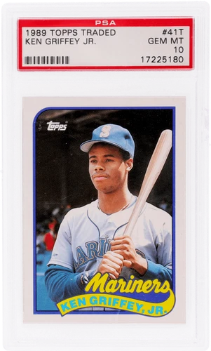 1989 Topps Traded Ken Griffey Jr. #41T PSA 10 Rookie RC