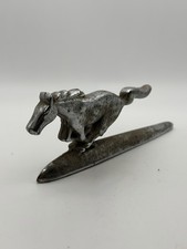 Vintage 1960s Mustang Running Horse Hood Ornament Aftermarket Accessory Rare Vintage 1960s Mustang Running Horse Hood Ornament Aftermarket Accessory Rare