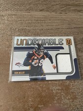 2019 Panini Unparalleled Undeniable Jersey #UN-VM Von Miller Denver Broncos